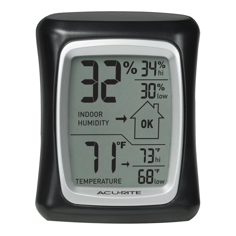 AcuRite Indoor Digital Thermometer & Hygrometer with Temperature and Humidity Gauge (00325) - Image 3